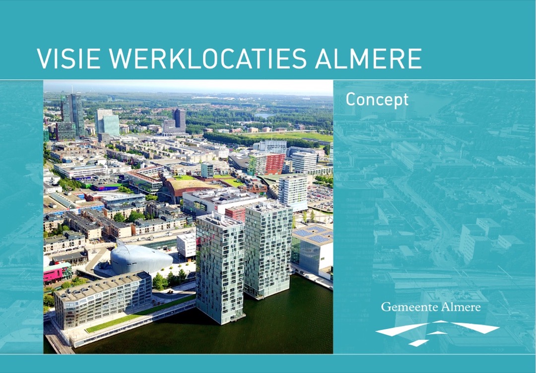 Afbeelding:Cover Visie werklocaties Almere
